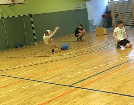 Goalball im Sportunterricht an der Schule Franzburg