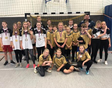 Das erfolgreiche Kraftsportteam der Martha-Müller-Grählert-Schule Franzburg 2018